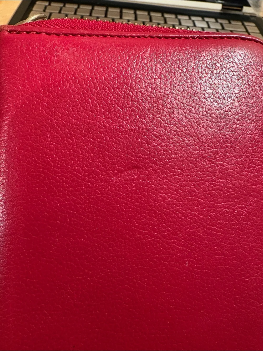 See By Chloe Red zip-around wallet